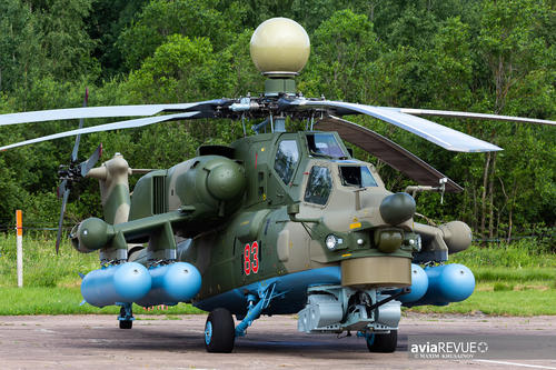 На вооружение Ленинградской армии ЗВО поступили вертолёты Ми-28УБ
