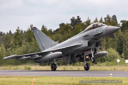 ВВС Великобритании свои истребители Eurofighter Typhoon